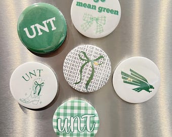 UNT Magnets – University of North Texas, Fridge & Whiteboard Décor