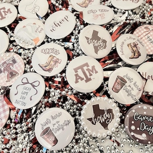 Texas A&M Game Day Buttons