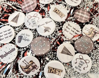 Texas State (TXST) Game Day Buttons