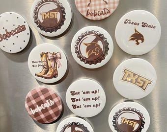 Texas State Magnetic Bottle Openers