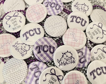 TCU Game Day Buttons