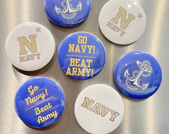 Navy Magnetic Bottle Opener
