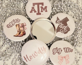 Texas A&M Pocket Mirror