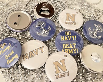 Navy Pocket Mirror