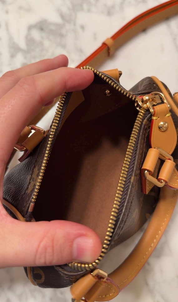 Repurposed/Upcycled Monogram Canvas MINI SPEEDY S… - image 5