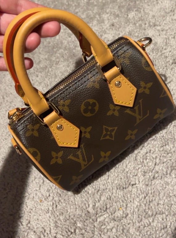 Repurposed/Upcycled Monogram Canvas MINI SPEEDY S… - image 4