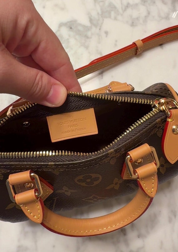 Repurposed/Upcycled Monogram Canvas MINI SPEEDY S… - image 2