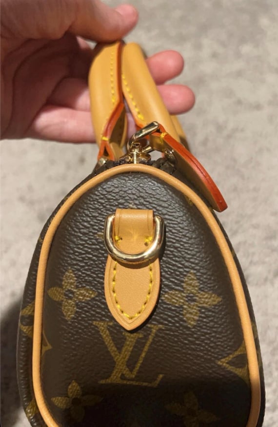 Repurposed/Upcycled Monogram Canvas MINI SPEEDY S… - image 3