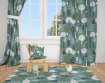 ボヘミアン風クジラ柄子供部屋カーテン、子供部屋の装飾 - Etsy 日本