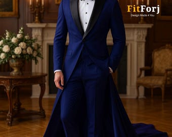 Men’s Tuxedo with Long Cape | Prom & Event Tux