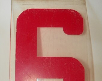 Lot Of 11 Vntg Gas Station Acrylic Plastic Plexi Glass Price Sign Numbers 15x8