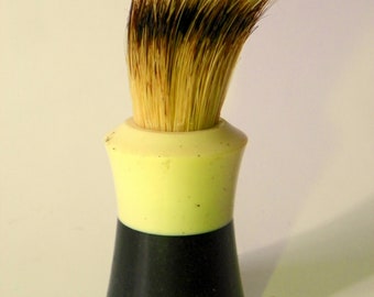 vintage men's shaving brush made in USA