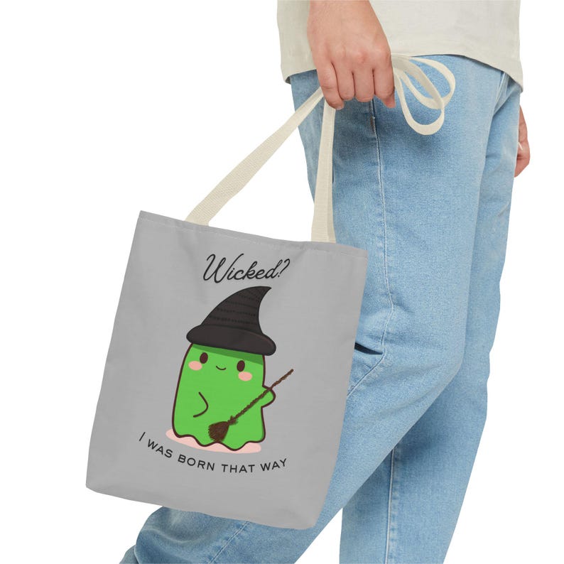 Elphaba Ghost Tote Bag: Wicked Broadway Musical Fan Gift image 5