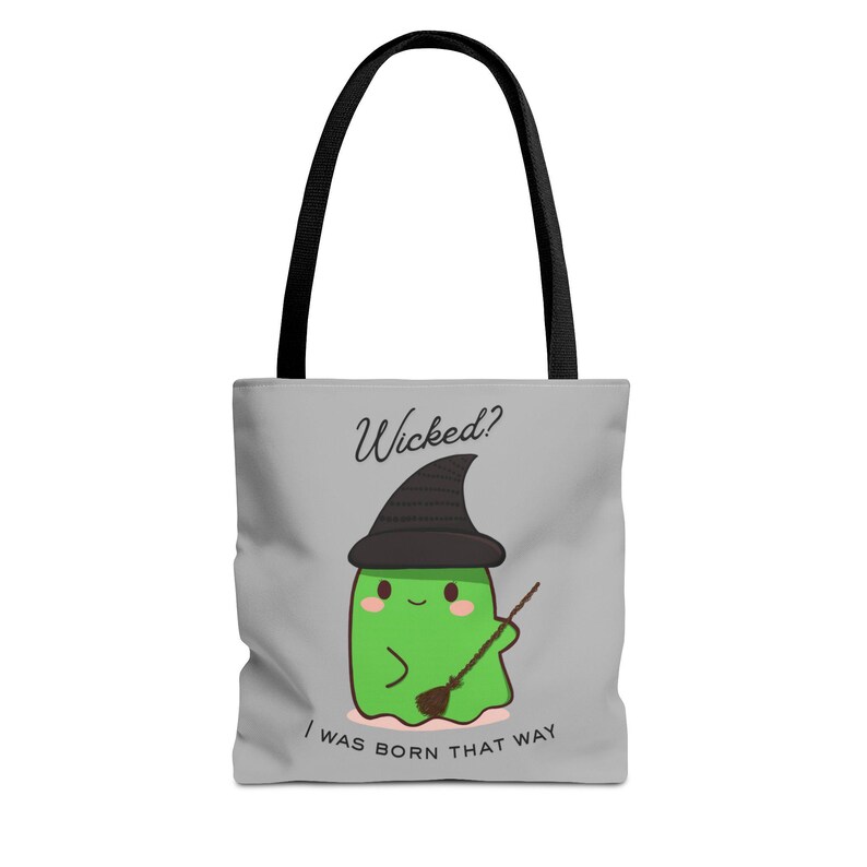 Elphaba Ghost Tote Bag: Wicked Broadway Musical Fan Gift image 7