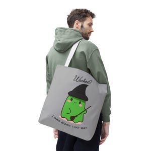 Elphaba Ghost Tote Bag: Wicked Broadway Musical Fan Gift image 6