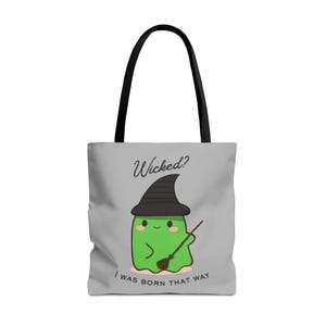 Elphaba Ghost Tote Bag: Wicked Broadway Musical Fan Gift image 9