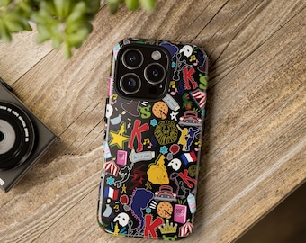 Broadway Musical Phone Case | Hand-Drawn Theatre Design