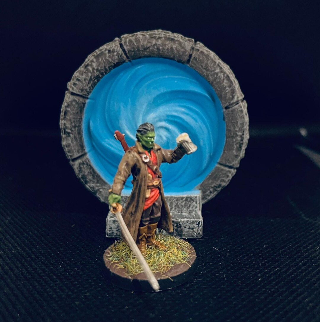 Miniature Half-Orc Bard Next Level Mini M62 - Occasion, Pour Jeux De Rôle Ou Collection