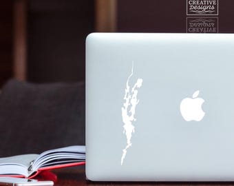 Lake Champlain Vinyl Decal – Vermont Lake Sticker | Adirondack & Green Mountain Gift