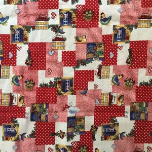 35 1/2 Inches - Rose & Hubble - London Collection - Country / Rural Theme Fabric