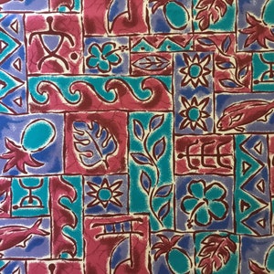 4 + Yards - Trans Pacific Textiles - Hawaiian