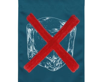 No Ice Garden flag