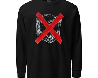 No ICE Garment-dyed heavyweight long-sleeve shirt