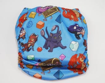 Dungeon Creatures- Pocket Diaper