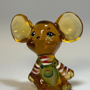 Fenton Glass Mouse - Etsy