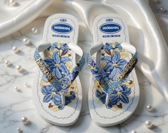 Designed havaianas flip flop - Rhinstone Crystal style (Free shipping)