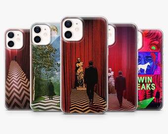 Twin Peaks Phone Case 90s TV Show Cover for iPhone 17Pro, 17, 16, 15, 14, 13, 12, Samsung S26, S25, S24, S23Fe, A16, A56, Pixel 10, 9Pro, 8A