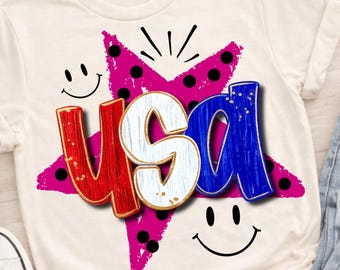 Imagen PNG con salpicaduras de EE. UU., diseño patriótico (descarga digital)