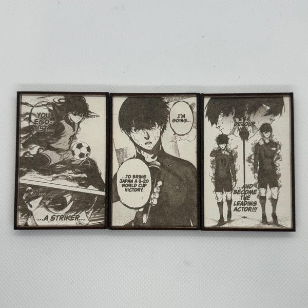 Blue Lock Manga Paneles - Etsy