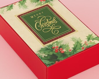 Christmas Greeting Cards Boxed Set | 40 Holiday Cards