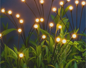Swaying Solar Garden Lights – Warm White LED Pathway Lighting