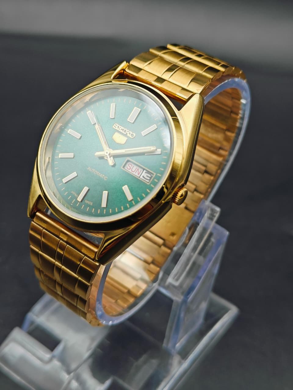 ゴールド MOD カスタム 自動巻腕時計 Seiko mod gold - Etsy 日本