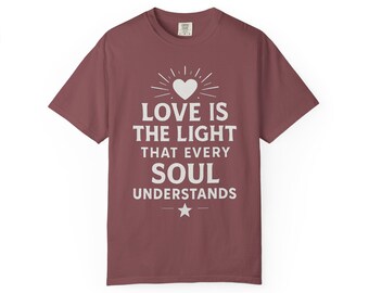 T-shirt L'amour est la lumière