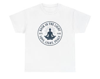 Camiseta unisex de meditación espiritual, yoga zen, top de relajación
