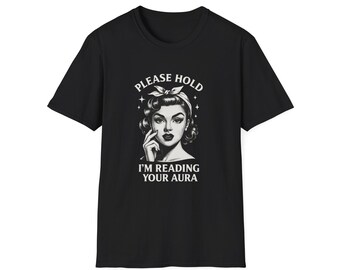 Aura Reading Retro Graphic Tee - Lustiges mystisches Geschenk