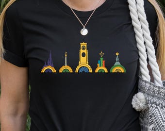 Epic Universe Portals Shirt, Colorful Theme Park Universal Trip Sweatshirt, Theme Park Trip T-Shirt, Universal Orlando Sweater