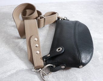 Leather Crossbody Strap: A removable and adjustable extra strap for your bag