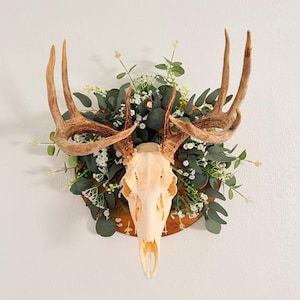 Floral European Mount Plaque