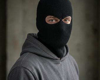 Distressed Balaclava | Knitted Balaclava | Yeat Balaclava | Face