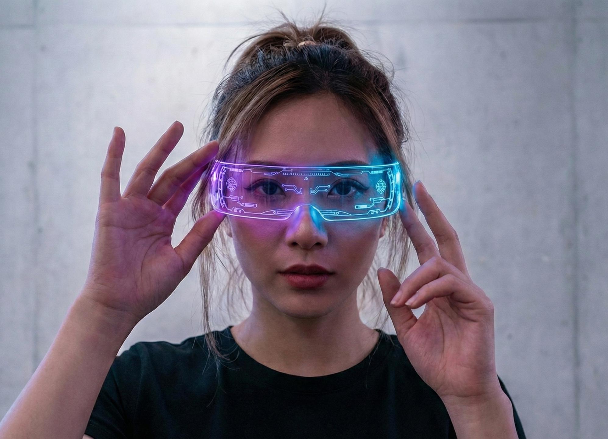 Cyber punk Euro club retro goggles desert sheild sunglasses rave festival club Rave Sunglasses - Alternative Goth Sunglasses - Cyberpunk  main image 3