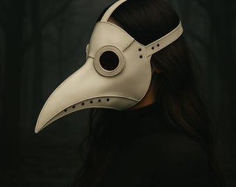 シュナーベルのレザー製ペスト医師マスク - Etsy 日本