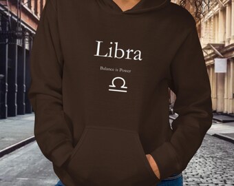 Libra Zodiac Hoodie: Soft, Stylish, Cozy