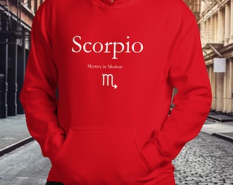 Scorpio Zodiac Hoodie: Soft, Stylish, Cozy