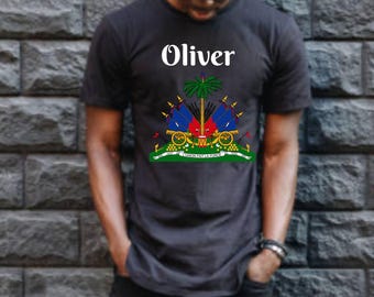 Haitian Flag Pride T-Shirt | Haiti Pride Tee