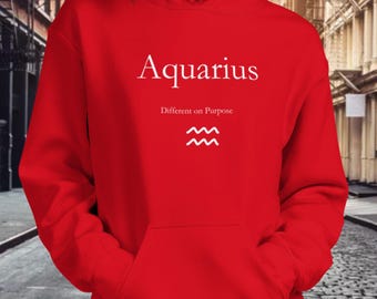 Aquarius Zodiac Hoodie: Soft, Stylish, Cozy