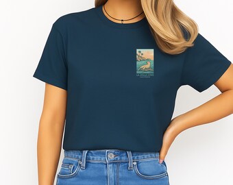 La Jolla Cove Sea Lion T-Shirt – Retro San Diego Souvenir, California Beach Gift